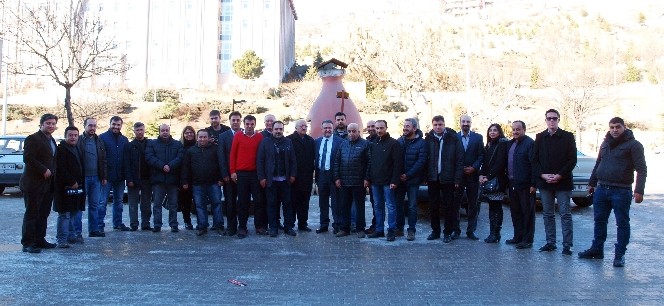 Yeni Çeltek Kömür İşletmeleri Genel Müdürü Coşkun Gazetecilerle Bir Araya Geldi