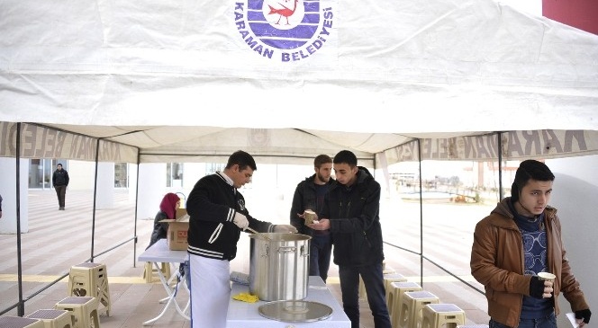 Kent Konseyi'nden Öğrencilere Sıcak Çorba