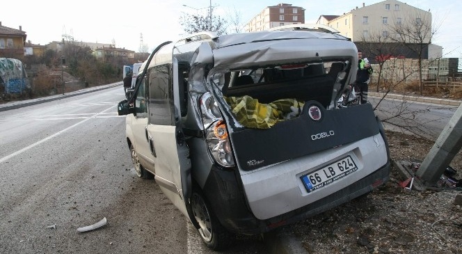 Yozgat'ta Buzlanma Kazalara Sebep Oldu