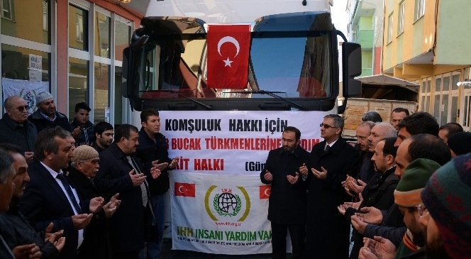 Kelkit'ten Bayırbucak Türkmenlerine 50 Ton Un
