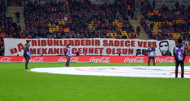 Galatasaraylı taraftarlar Sefa Kalya’yı unutmadı