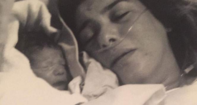 Gülben Ergen oğlu Atlas'ın doğum gününü kutladı