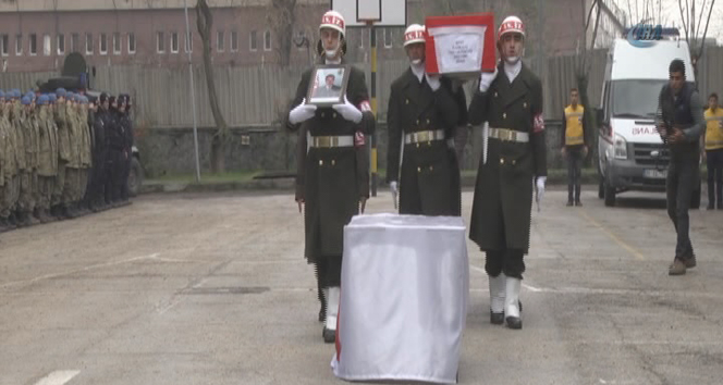 Sur şehidi memleketine uğurlandı