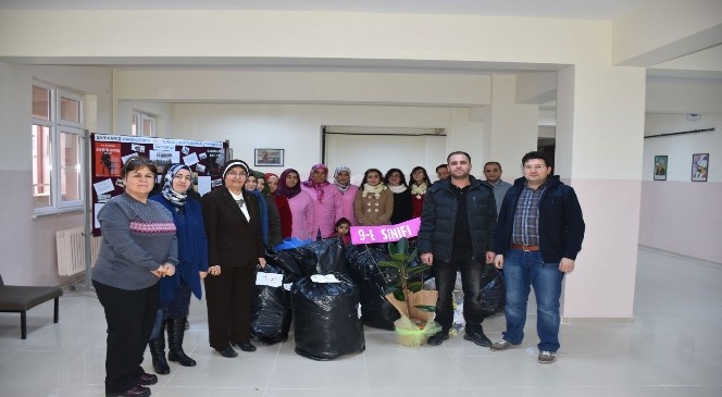 Karaman'da Temiz Şehir Sağlıklı Nesiller Projesine Okullardan Tam Destek