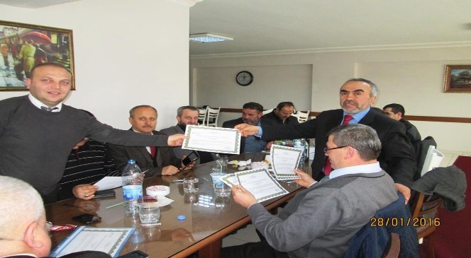 Yüz Yüze Vaaz Hizmet İçi Eğitim Kursu Tamamlandı