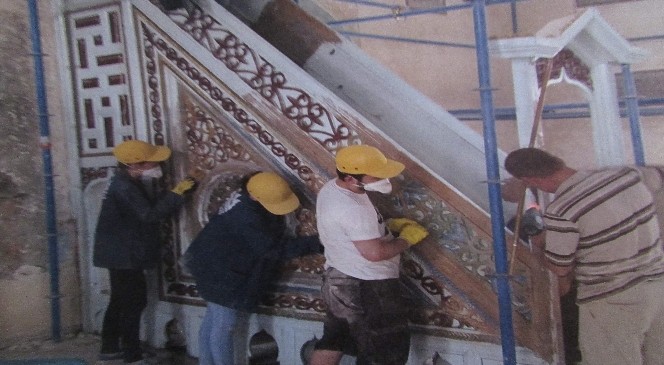 Sandıklı&#039;daki Tarihi Havai Cami&#039;deki Restorasyon Çalışmalarında Sona Yaklaşıldı