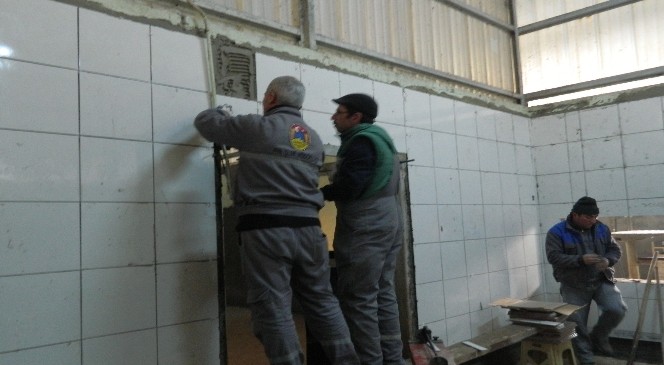 Çankırı'da Belediye Mezbahası Tadilata Alındı