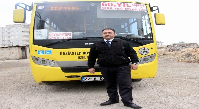 Gaziantep&#039;te Halk Otobüsüne Molotoflu Saldırı Güvenlik Kamerasında