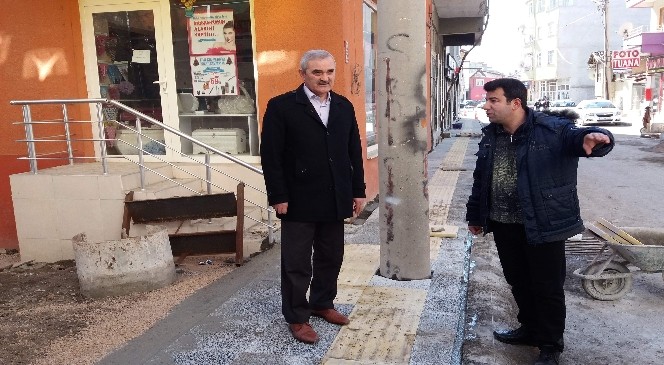 Osmancık Belediyesi&#039;nden Kaldırım Çalışması