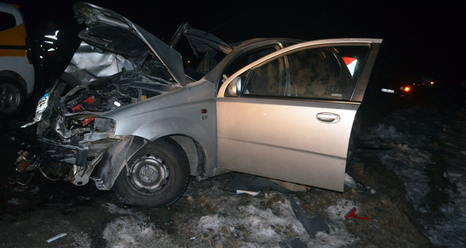 Bingöl’de trafik kazası: 1 ölü, 4 yaralı