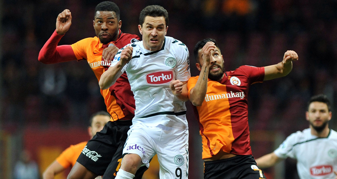 Galatasaray 0 Torku Konyaspor 0 -Maç özeti-
