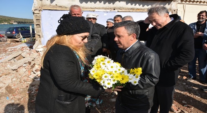 Başkan Uyar Balıklıova Köyüne Yapılacak Projeyi Yerinde İnceledi