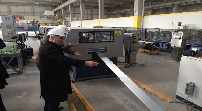 Milletvekili Filiz'den Fabrikalarda İnceleme