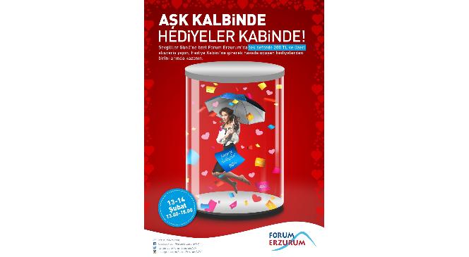 En Güzel Sevgililer Günü Hediyeleri Forum Erzurum Hediye Kabini'nde!