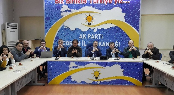 AK Parti Çorum İl Başkanlığı&#039;nda İşaret Dili Kursu Açıldı