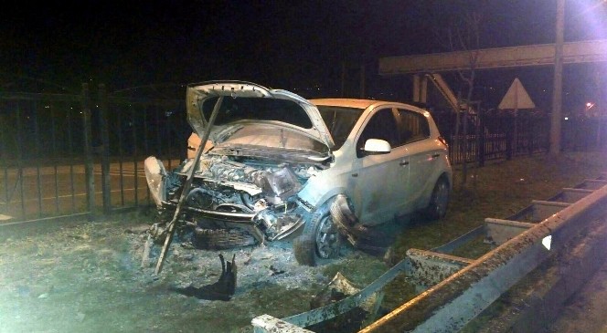 Samsun&#039;da Trafik Kazası: 4 Yaralı