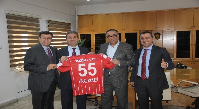 Samsunspor&#039;dan Final&#039;e Teşekkür Ziyareti