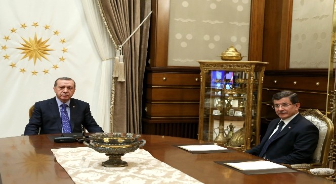 Başbakan Davutoğlu Cumhurbaşkanlığı Külliyesi&#039;nde