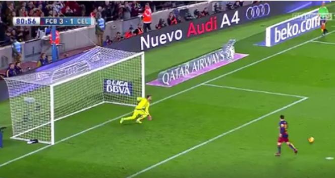 Messi&#039;den efsane penaltı