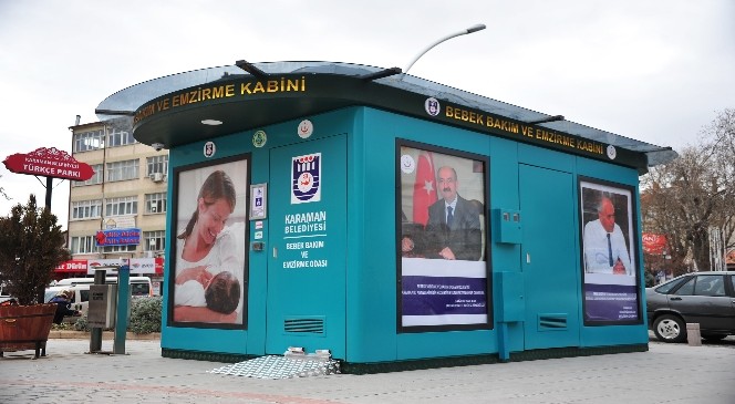 Karaman'da Anneler İçin Emzirme Ve Bebek Bakım Kabini
