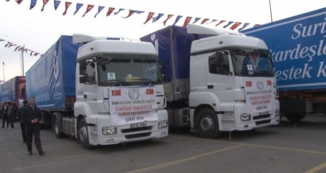 Bayırbucak Türkmenlerine 100 TIR'lık dev yardım