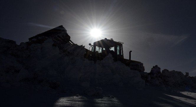 Gümüşhane'de Karla Mücadele