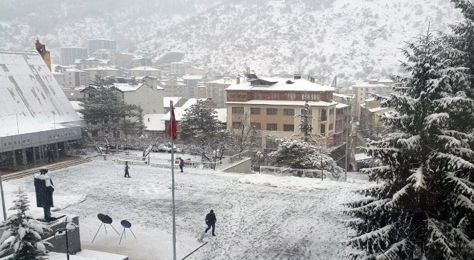 Gümüşhane'de Kar Yağışı