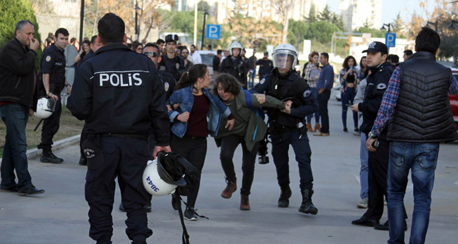 Akdeniz Üniversitesi'nde olaylar: 12 gözaltı