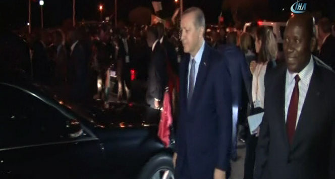 Erdoğan’a Fildişi Sahili’nde sevgi seli