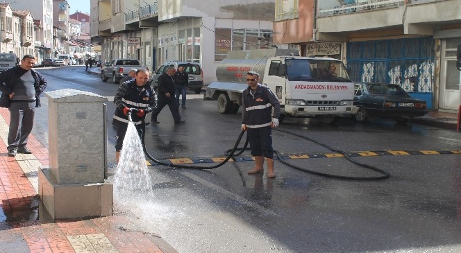 Akdağmadeni Belediyesinden Bahar Temizliği