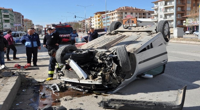 Yozgat'ta Trafik Kazası: 1 Yaralı