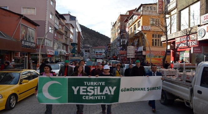 Gümüşhane'de Sağlıklı Yürüyüş Etkinliği Düzenlendi