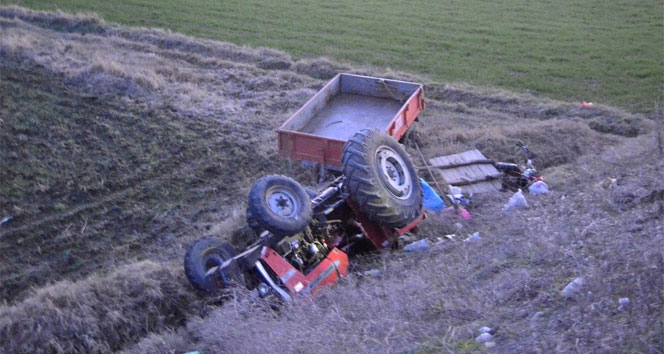 Tokat’ta traktör şarampole devrildi: 3 ölü, 32 yaralı