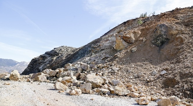 Gümüşhane'de Heyelan