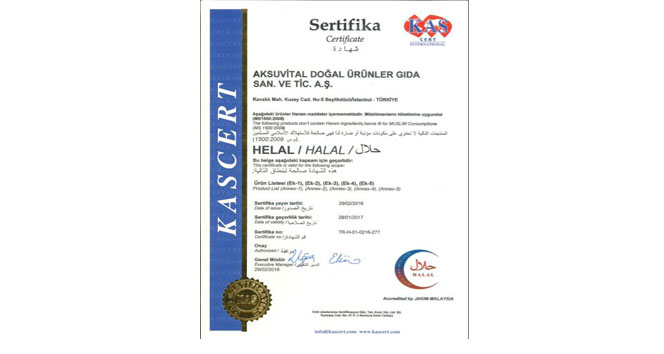 Aksu: Helal ürünlerimizin sayısını 115’e yükselttik