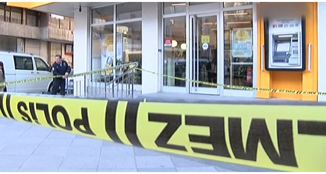 İstanbul’da güpegündüz banka soygunu