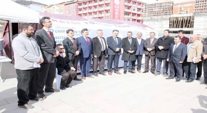 Yozgat Yardım Platformundan Bayırbucak Türkmenleri İçin Yardım Kampanyası