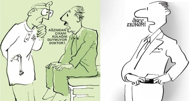 Usta çizer Tan Oral, çizgileriyle İKÜSAG’da