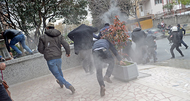 Bakırköy&#039;de eylemcilere müdahale