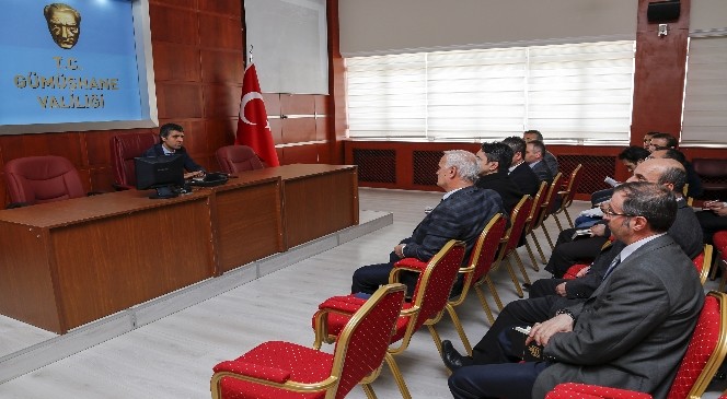 Gümüşhane'de Süleymaniye Mahallesi İçin Koordinasyon Toplantısı Yapıldı
