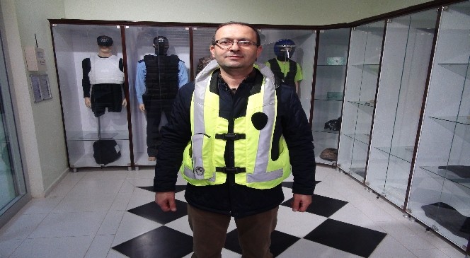 Yozgat'ta Motosiklet Sürücüleri İçin Airbag'li Yelek Üretildi