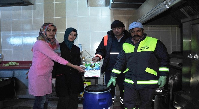 Okullarda Atık Yağ Toplama Noktaları Oluşturuldu