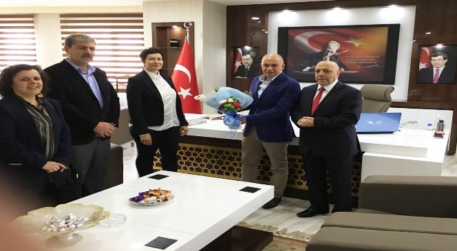 Hak-Iş Genel Başkanı Arslan'dan Başkan Çalışkan'a Ziyaret