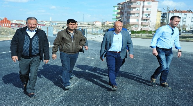Başkan Çalışkan Kavşak Çalışmalarını İnceledi
