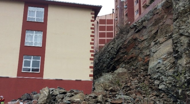 Gümüşhane'de Heyelan