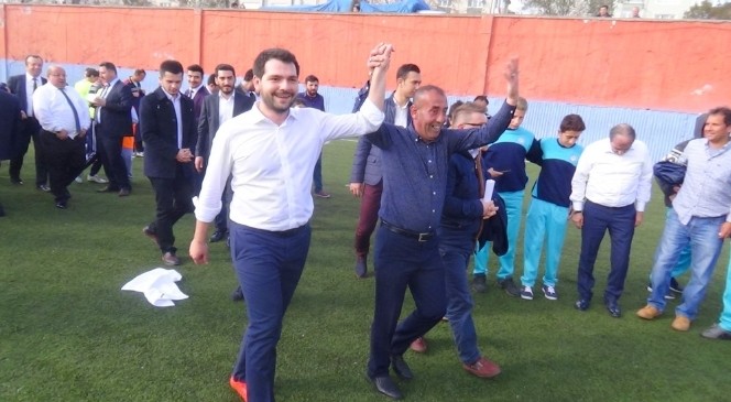 Boynukalın Protokol Üyeleri İle Maç Yaptı