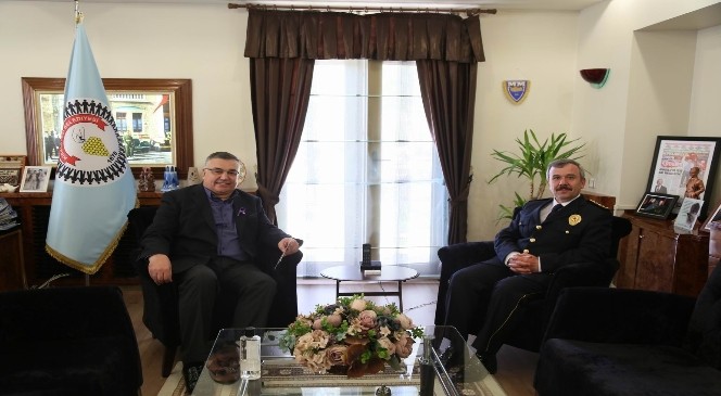 “Kırklareli İl Emniyet Müdürü Akay&#039;dan Kesimoğlu&#039;na Ziyaret