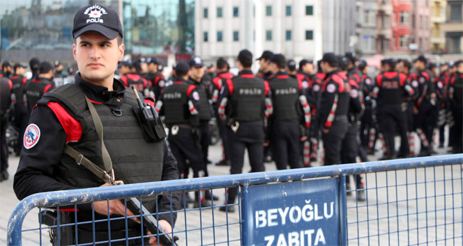 Taksim Meydanı&#039;nda geniş güvenlik önlemi