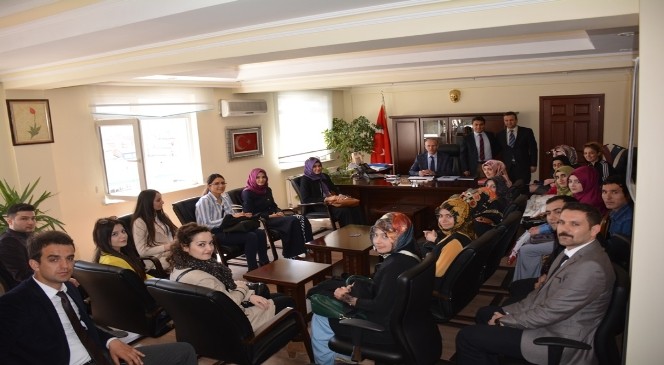 Yozgat&#039;ta Aday Öğretmenlere Milli Eğitim Müdürlüğü Tanıtıldı