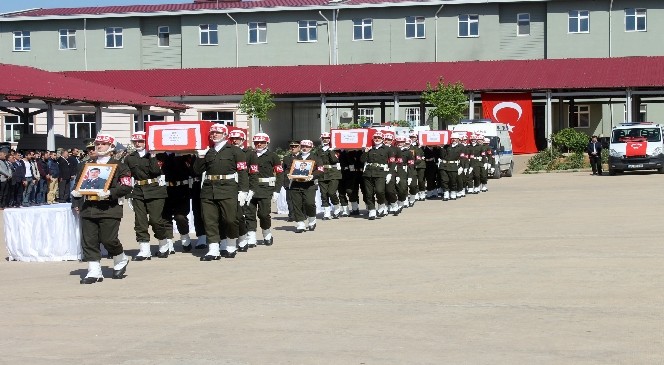 Savur Şehitleri Memleketlerine Uğurlandı